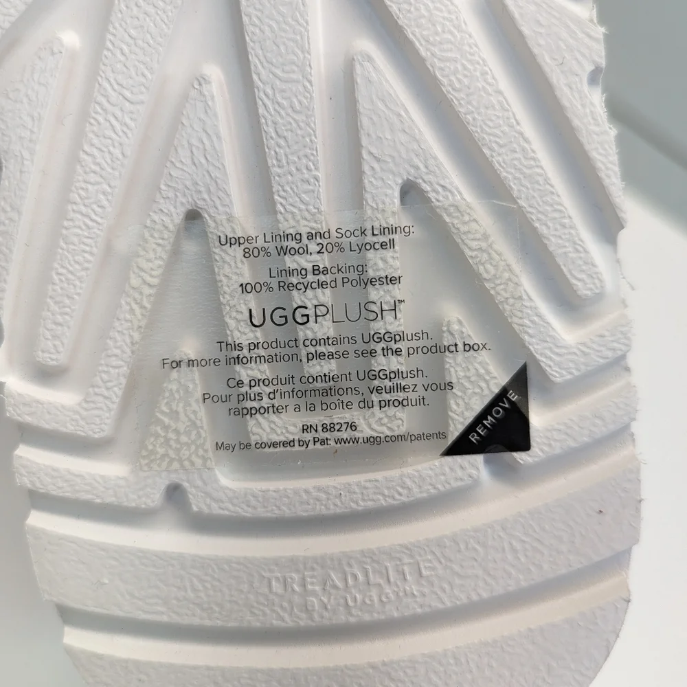 UGG NEUMEL White Black Logo Leather Chukka Boots Size Men's 12